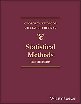 Statistical Methods George W Snedecor William G Cochran Pdf